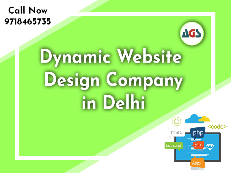 Affordable Dynamic Website Design company Delhi